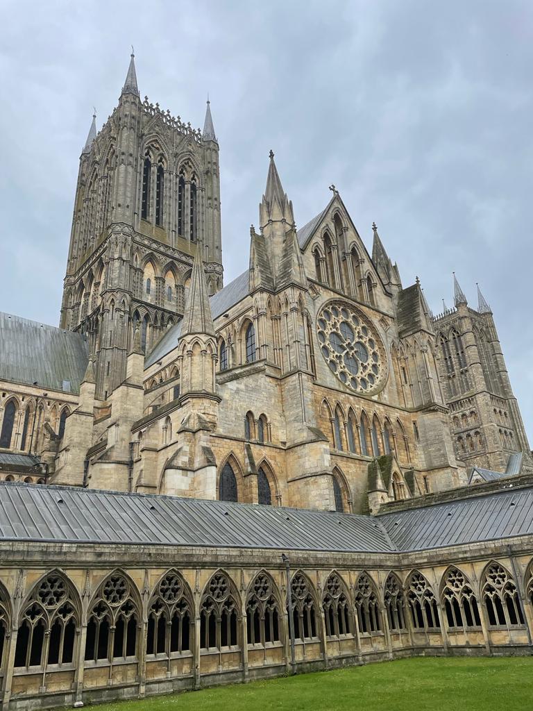 Lincoln Cathedral in Lincolnshire