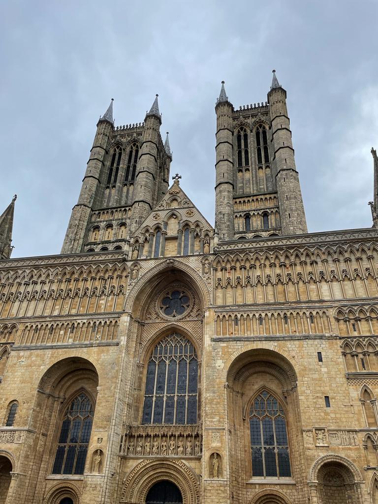 Lincoln Cathedral in Lincolnshire